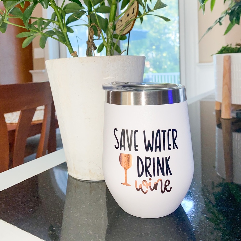 Wine Tumbler! Custom Made!